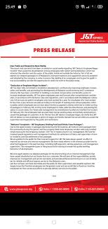 Updated on apr 24, 2021. Press Release From J T On Prk999 And Missing Food Incidents Malaysia