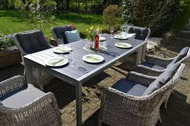 Essgruppe Neapel Xl Tisch Verlangerbar 203 305x100cm 8 Sessel Grau Polster Grau Sessel Grau Sitzgruppe Haus Deko