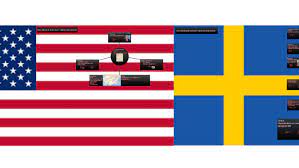 1994 vann sverige brons i fotbolls vm, som arrangerades av usa, vilket förmodligen är. Statsskick En Jamforelse Mellan Usa Och Sverige By Robin Johansson On Prezi Next