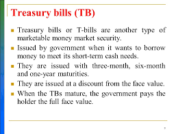 Government securities data remains active status in ceic and is reported by international monetary fund. 1 Chapter 4 The Money Market N 2 Learning Objectives Describe The Money Market Know The Different Types Of Financial Instruments Available In The Money Ppt Download