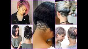 Female undercut | how to women's taper fade haircut. 25 Undercut Bob Haircut Ideas For Women New Hair Trends 2018 Youtube