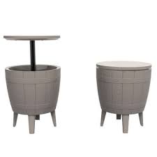The inset drink trough uses a 30 inch planter box, which measures 29.75″ l x 8″ w x 5″ h. China 3 In 1 Combines Cooler Cocktail Table And Coffee Table Cooler Bar Ice Bucket Beer On Global Sources Cool Table Ice Bucket Beer Outdoor Garden Furniture