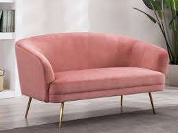 1.830 angebote zu big sofa samt im sofas preisvergleich. 3 Sitzer Sofa Samt Domur Rosa Gunstig Online Kaufen