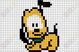 Pluto Pixel Art Pixel Art Pattern Minecraft Pixel Art Pixel Art Grid