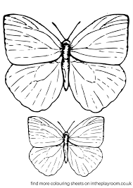 Touch device users, explore by touch or with swipe gestures. Free Printable Butterfly Colouring Pages In The Playroom