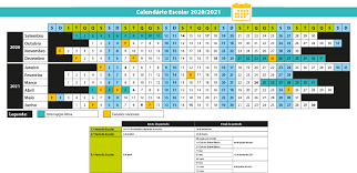 Fechas del consejo técnico escolar cte. Calendario Escolar 2020 2021 Leirilivro Livros Escolares