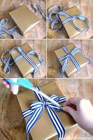 How To Tie A Perfect Bow Simple Gift Wrapping Ribbon On Presents Bows For Presents