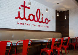 Italio Identity Designed Italian Restaurant Decor Restaurant Design Pizzeria Design