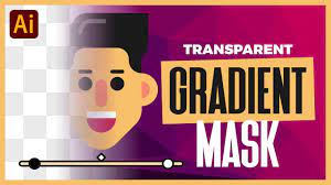 How To Create A Transparent Gradient Mask With Illustrator Youtube