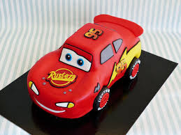 Faisca Antonio Mcqueen Cake Lightning Mcqueen Cake Cars Theme Cake