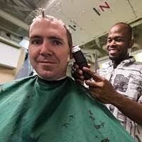 Fire Controlman 2nd Class Ronald Barbe is the Missile Defender of the Year. 