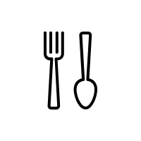 Fork Spoon Design Kitchen Vector Restaurant Isolated Meal Lunch Food Dinner Menu Illustration Silver Text Symbols Icon Download Free Computer Icon