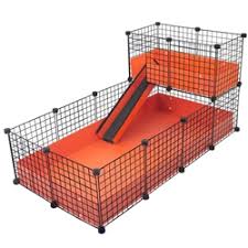 How big do guinea pigs need their cage to be? Large 2x4 Grids Wide Loft Deluxe Cages Cagetopia