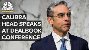Calibra Head David Marcus speaks at New York Times DealBook Conference