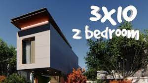 Maybe you would like to learn more about one of these? 30 Sqm Simplicity Tiny House With 2 Bedroom Desain Rumah Kecil 3 X 10 Modern Minimalis Youtube