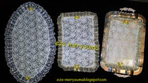 فكرة رائعة لصنع مفارش صينية القهوة تحفة بادوات غير مكلفة مشروع مربح في البيت blog posts blog crochet hats