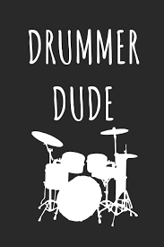 Drummer Dude: 6x9 - 120 Pages- Instrument Notebook Journal for Adults,  Teens, Kids, Students and Teachers: Publishing, Bison Bird: 9781793299789:  Amazon.com: Books