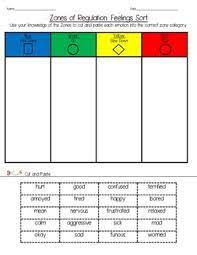 Image result for zones of regulation free printables. Pin On Unit Plan