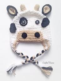 Let this hat be the only item with prints in. Crochet Pattern The Cow Crochet Beanie Pattern Crochet Hat Pattern Cow Hat Crochet Diy Hat Pattern Hat Pattern Craft Supply Crochet Cow Crochet Hat Pattern Cow Hat
