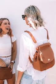 All Tan Muriel Convertible Backpack For Stylish Mums Leather Baby Bag Baby Bag Backpack Mom Bags