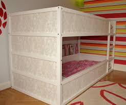 Materials Kura Bed Sultan Lade 2 2 Beams Mdf Paint Wallpaper Screws Screwdriver Saw Description It Was Time For Our Daught Ikea Interieur Slaapkamer