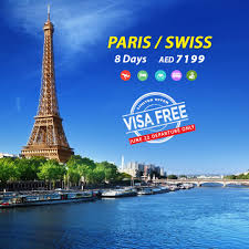 Grab The Visa Free Tour Package To Paris Swiss Holidays Tour Package Switzerland Visa Europe Paris Holiday Paris Tours Europe Tours