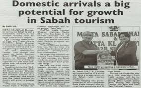 Top 10 countries by visit (year: Domestic Arrivals A Big Potential For Growth In Sabah Tourism Matta