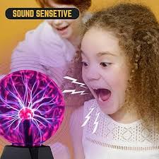 Amazon.com: Tradeopia 8 Inch Purple Plasma Ball, Touch and Sound Sensitive,  Novelty Lamp, Electric Plasma Ball, Magic Plasma Lamp, Lightning Plasma  Ball, Plasma Ball for Decoration, Plasma Globe, Christmas Gift : Tools