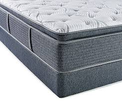 Serta Plush King Mattress Low Profile Box Spring Set Icollection Perfect Sleeper Super Pillow Top Medina Big Lots Mattress Box Springs Mattress King Mattress