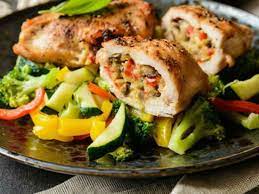 Check spelling or type a new query. Pechugas Rellenas En Salsa De Pimiento