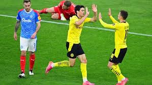 Bayern munich and borussia dortmund will not join the breakaway super league launched by 12 of pep guardiola praised phil foden after manchester city knocked out borussia dortmund to. Dfb Pokal Borussia Dortmund Lasst Kieler Finaltraume Brutal Platzen Ndr De Sport Fussball