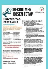 Check spelling or type a new query. Rekruitmen Dosen Tetap Universitas Pertamina Universitas Pertaminarekruitmen Dosen Tetap Universitas Pertamina Universitas Aisyiyah Yogyakarta