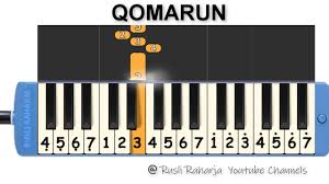 Lirik lagu shalawat berjudul qomarun adalah bentuk pujian kepada rasulullah saw. Qomarun Not Pianika Youtube