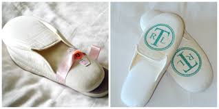 Penguin men's flip flops & cinch bag set, created for macy's. Customized Monogram Slippers