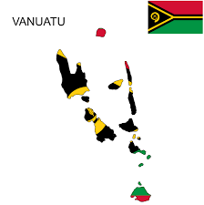 The flag of vanuatu was adopted on 18 february 1980. Vanuatu Flag Map In 2021 Vanuatu Flag Flag Vanuatu