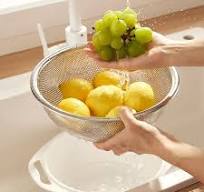 Amazon.com: Multipurpose Double Layer Drainage Basket ...