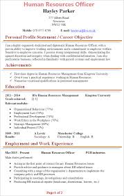 Hr manager cv template more human resources manager resume templates Hr Officer Cv Template Tips And Download Cv Plaza