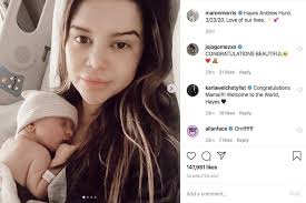 Ryan hurd celebrated his wife, maren morris,. Maren Morris Gives Birth