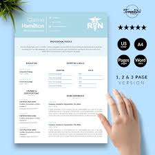 Rather, create it as a separate list to send to the company. Registered Nurse Resume Template For Word Pages Nursing Etsy Nursing Resume Template Resume Template Word Reference Letter Template