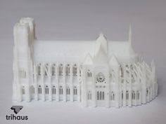 Notre Dame Cathedral 3d Printed In Resin Lets3dprintlebanon 3d 3dprinting 3dprinted Prototype 3dmodelling Makers Makersgonn 3d Hubs Prints 3d Printing