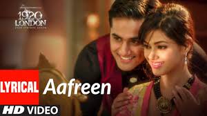 Aafreen Lyrical | 1920 LONDON | Sharman Joshi, Meera Chopra, Vishal Karwal  | K.K, Antara Mitra - YouTube