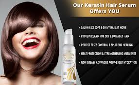 Explore a wide range of the best hair serum on besides good quality brands, you'll also find plenty of discounts when you shop for hair serum during big sales. Amazon Com Vitamins Keratin Protein Hair Serum Biotin And Collagen Anti Frizz Treatment With Castor Oil Softens And Repairs Frizzy Dry Damaged Hair Heat Protectant With Shine And Gloss 4 25 Oz Beauty