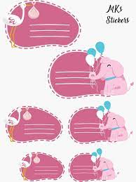 Notebook Name Sticker Notebook Name Slip Notebook Sticker Sticker By Mks Stickers In 2021 Notebook Stickers Name Stickers Stickers Name