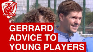 Steven g was often regarded as captain they were subbing him and making room in the team so that a young argentine named lionel messi. Steven Gerrard S Advice To Young Footballers Youtube