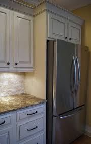 Custom Built In Refrigerator Nook Created For New Counter Depth Fridge By Adding Side Panel And Moving Kitchen Remodel Small Kitchen Plans Kitchen Design Small