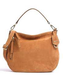 Coach hadley hobo leather bag midnight navy rrp £350. Abro Suede Juna Hobo Bag Brushed Cow Leather Camel 029236 33 48 Wardow Com