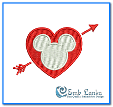 Rose mickey bouquet artificial pe handmade eternal rose flower bear dolls wedding party decoration valentine's day gift. Free Valentine S Day Mickey And Minnie Mouse Embroidery Design Emblanka