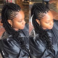 Instagram Post By Master Braider Embra Bka Em Jul 17 2017 At 2 21pm Utc Braided Mohawk Hairstyles Braided Mohawk Black Hair Natural Hair Styles