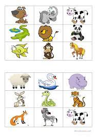 Animals Bingo Cards Worksheet Free Esl Printable Worksheets Made By Teachers Bingo Cards Printable Bingo Cards Bingo For Kids