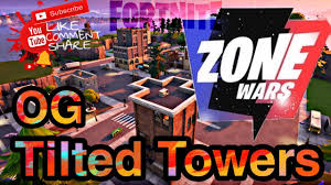 This was created in creative mode on. Tilted Towers Zone Wars With Island Code In The Description Youtube